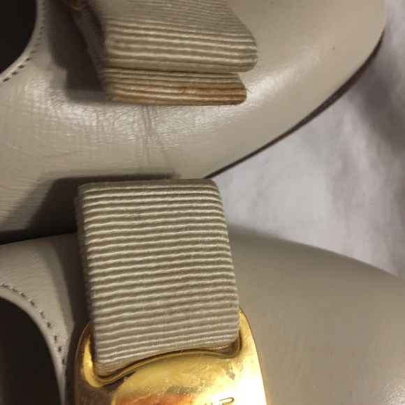 Salvatore Ferragamo ballet flats ivory - Picture 4 of 8